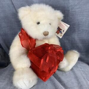 Vintage 1986 Gund Make A Wish Bear with Velvet Box and Tags Read More